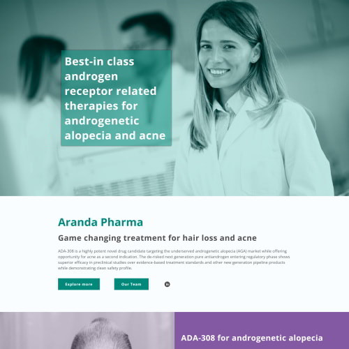 responsiiviset verkkosivut yritykselle aranda pharma